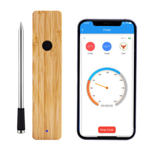 OMESER Wireless Meat Thermometer 500FT Bluetooth Range Smart Digital Kitchen Thermometer, APP Control