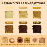 2 Slicer Bread Toaster - Image 2