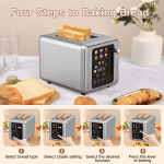 2 Slicer Bread Toaster - Image 3